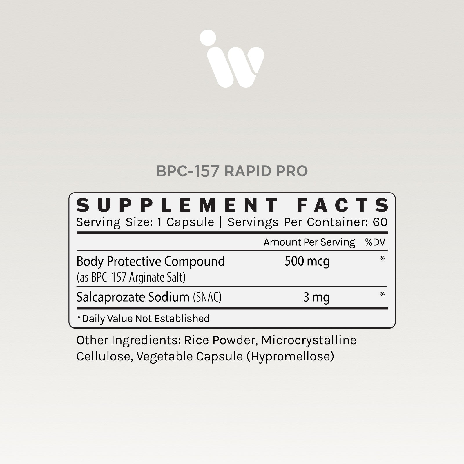 BPC-157 Rapid Pro 500mcg Summit Natural Wellness Center BPC-157 Rapid Pro 500mcg Summit Natural Wellness Center